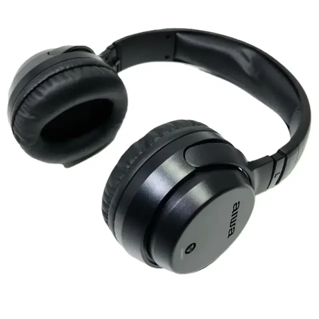Aiwa WHF-880 Ασύρματα RF Ακουστικά Τηλεόρασης Over Ear με Βάση Φόρτισης Μαύρα 3