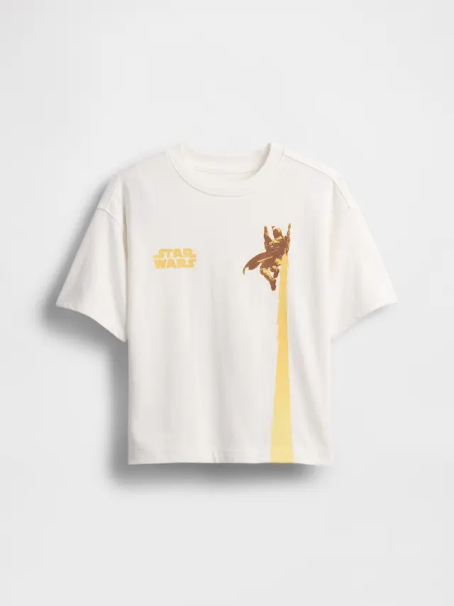 Άσπρη Παιδική Star Wars Graphic Μπλούζα New off white