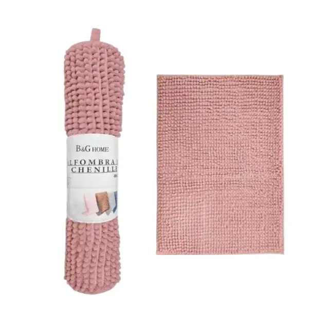 Πατάκι μπάνιου - M0826 - 40x60cm - Pink - 20855