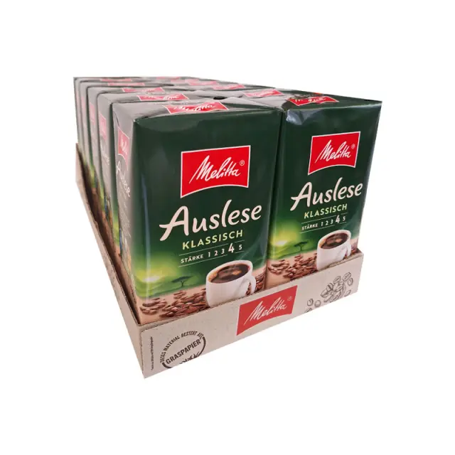 Καφές Φίλτρου Melitta Auslese κιβώτιο 12x500g ή (24x250g)
