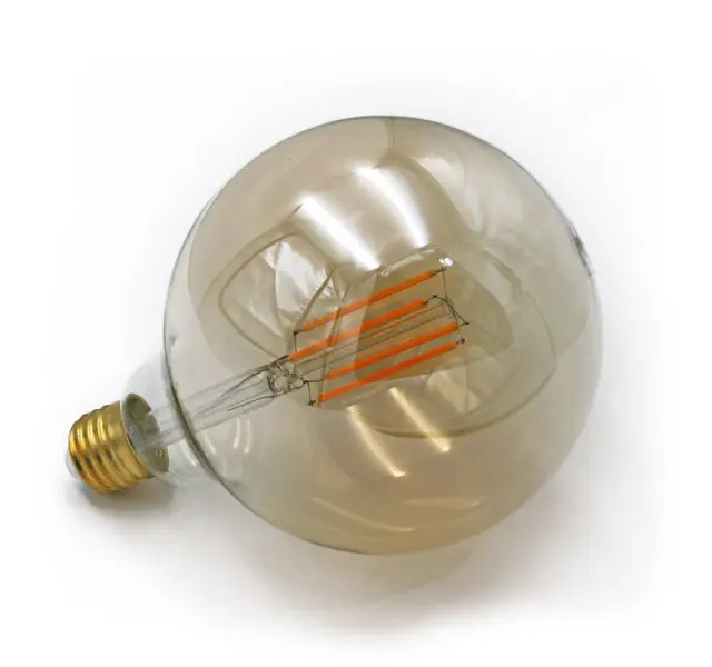 LED ΛΑΜΠΑ COG GLOBE Φ125 Ε27 6W ΝΤΙΜΑΡΙΖΟΜΕΝO ΜΕΛΙ 2200K