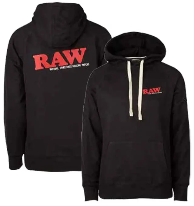 RAWthentic Φούτερ Original Hoodie Black «Raw Edition» - Μαύρο - Medium 3