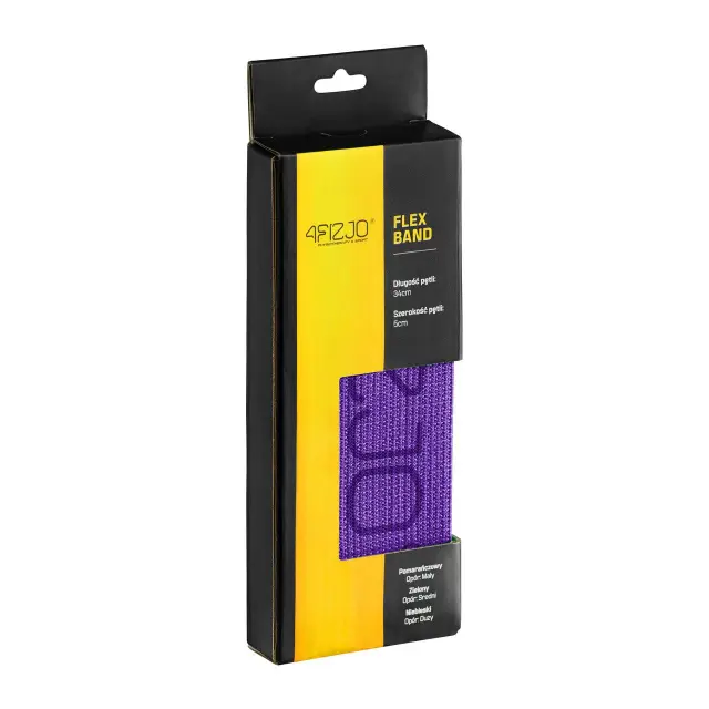 4FIZJO Flex Band Purple Σκληρό (34cm x 5cm) - 1696