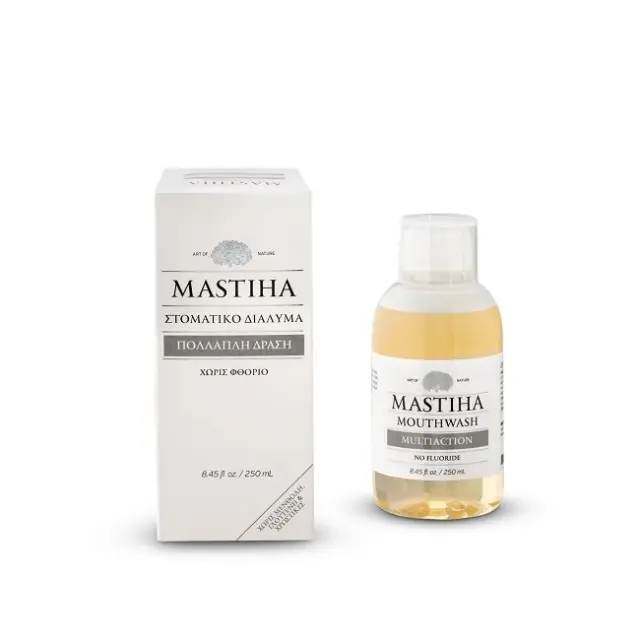 Mastiha Στοματικό Διάλυμα Multiaction με Μαστίχα Χωρίς Φθόριο, 250ml
