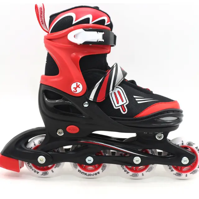 ΑΘΛΟΠΑΙΔΙΑ Inline Αυξομειούμενα Rollers Πολύχρωμα 3 σε 1 Παιδικά (002.10320-Α) - 38-41