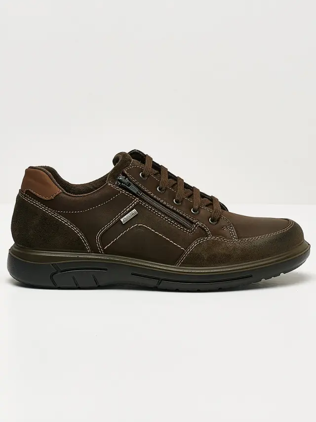 Imac Sneakers Unisex δέρμα Nubuck Καφέ IMA/802128 CAFFE 2