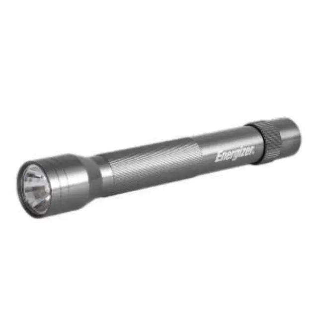 Φακός Energizer Metal LED με 2 μπαταρίες AA και φωτεινότητα 90 Lumens. 2