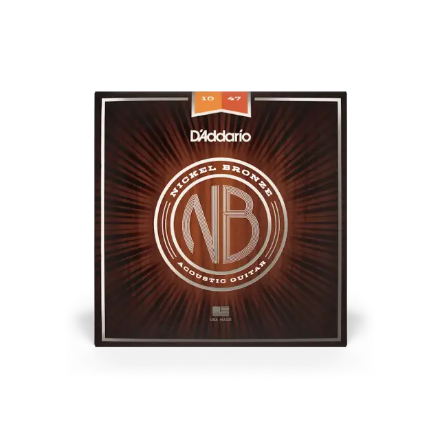 D'Addario NB1047 Nickel Bronze Χορδές Ακουστικής Κιθάρας 10 - 47