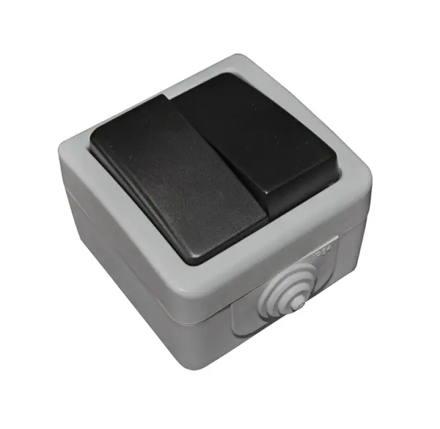 ΔΙΑΚΟΠΤHΣ ΕΞΩΤΕΡΙΚΟΣ ΣΤΕΓΑΝΟΣ IP54 10A ΚΟΜΙΤΑΤΕΡ ΓΚΡΙ