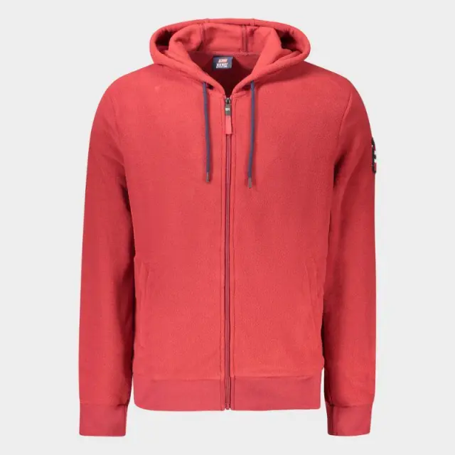 Norway Nautical School - Ανδρική Ζακέτα Φούτερ Fleece 849531-RED Κόκκινο - L