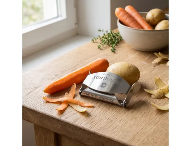 Αποφλοιωτής Victorinox με λεία λεπίδα - Gray7.6074