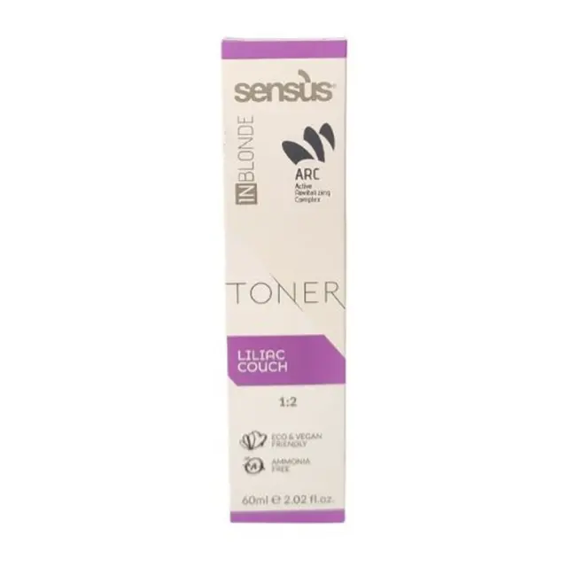 Sensus Inblonde Toner - Liliac Couch 60ml - (ρεφλέ για ψυχρούς ξανθούς τόνους)
