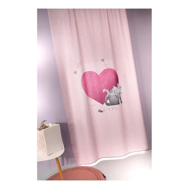 Κουρτίνα Guy Laroche Paw Pinky 145x270