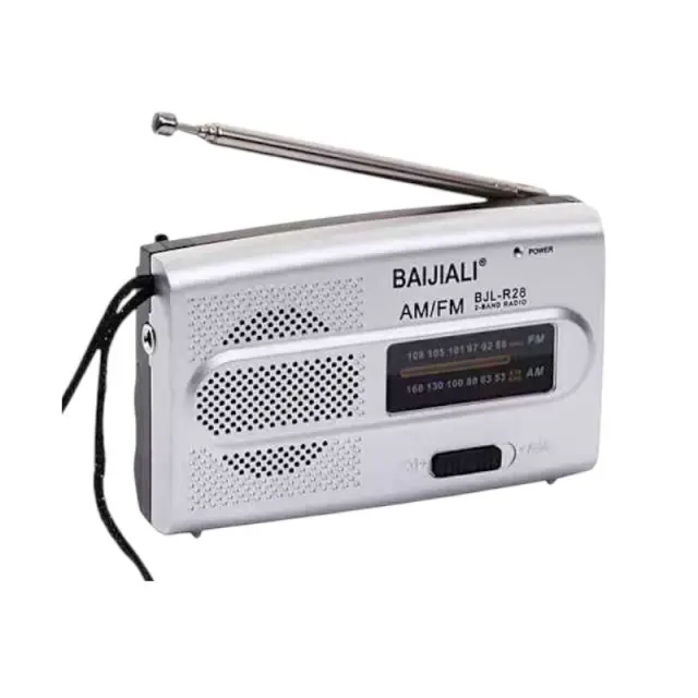 Φορητό ραδιόφωνο mini - PR-28 - 241366 - Silver