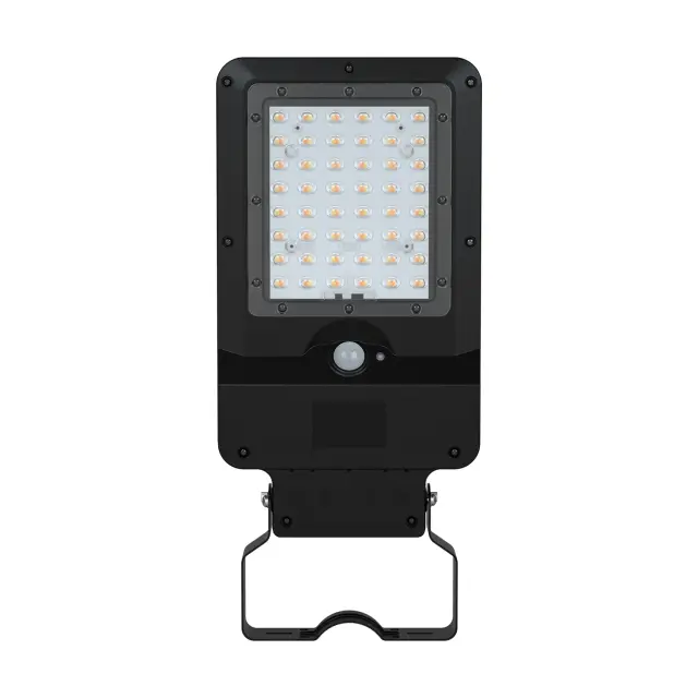 ΗΛΙΑΚΟ ΦΩΤΙΣΤΙΚΟ ΟΔΙΚΟΥ ΔΙΚΤΥΟΥ LED SMD ACA ORVEL12CCT ΜΑΥΡΟ 12W 3000K/4000K/6500K 1900LM 3CCT PIR IP65 / ORVEL12CCT 3