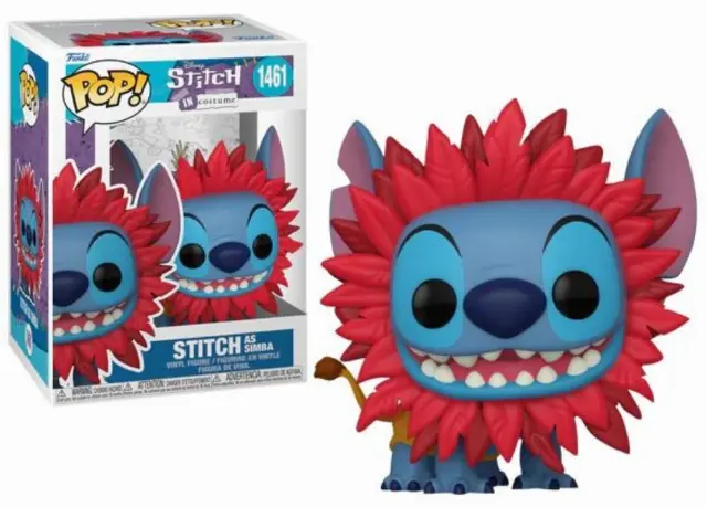 Φιγούρα Funko Pop! Disney: Stitch in Costume - Stitch as Simba #1461 Vinyl Figure