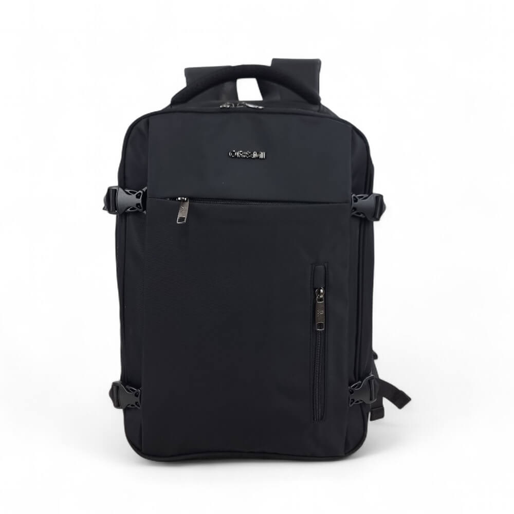 Σακίδιο Πλάτης Ταξιδίου 40x30x20 ORMI 12381 – Personal Item 25L με Θήκη Laptop 15.6" - Μαύρο