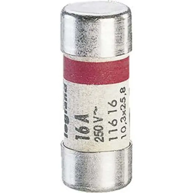 Cartridge fuse 10.3×25.8 16A without indicator