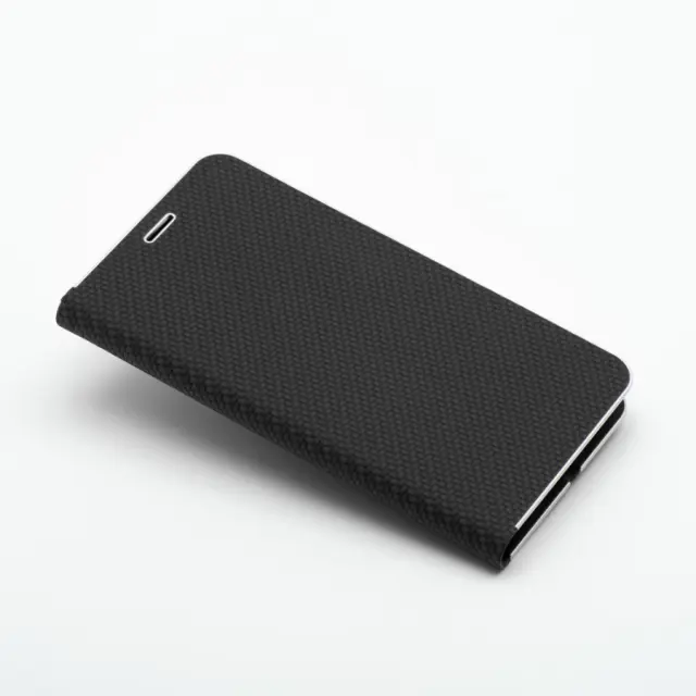 Θήκη LUNA Book Carbon for IPHONE 13 Pro black