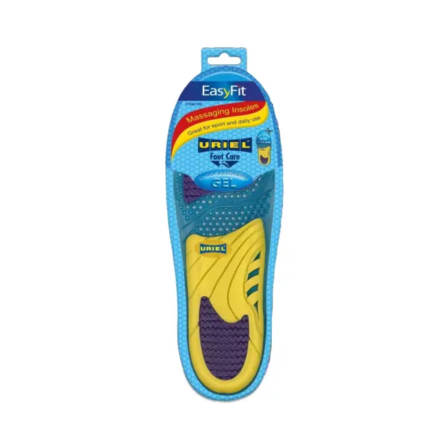 Uriel EasyFit Ανατομικοί Πάτοι παπουτσιών 302, Μέγεθος 40-46, 1 ζευγάρι
