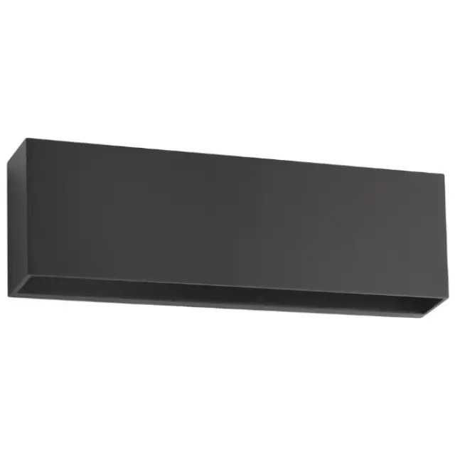 Φωτιστικό Εξωτερικό Επιτοίχιο LED 6W 4000K Ορθογώνιο Κυρτό Ανθρακί 21-4107-19