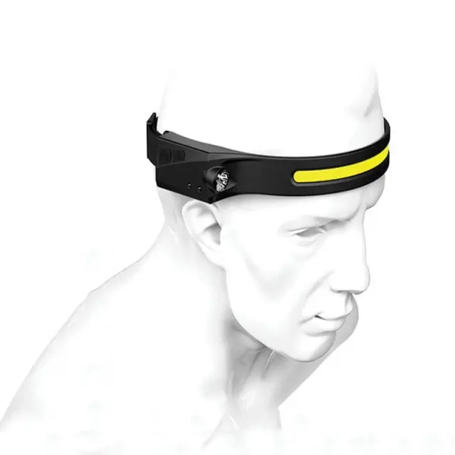 Επαναφορτιζόμενος USB φακός κεφαλής LED - All prespectives induction headlamp 5866 2