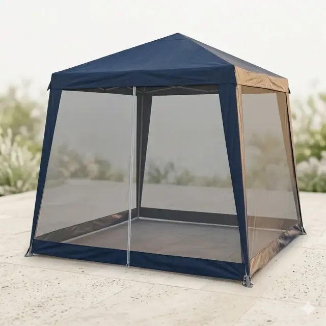 ΚΙΟΣΚΙ ΚΗΠΟΥ ΜΕ ΣΙΤΑ 300X300X200/240M CAMPUS