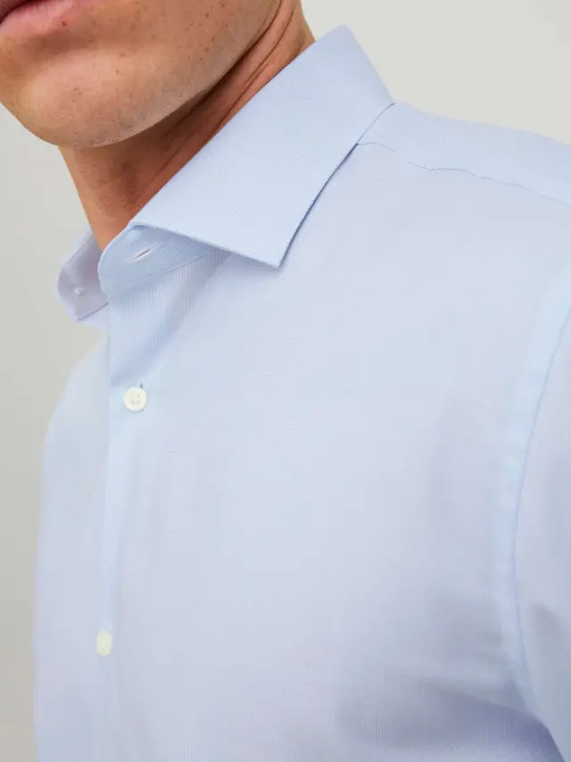 JPRBLAPARKER SHIRT L/S NOOS Cashmere Blue 2