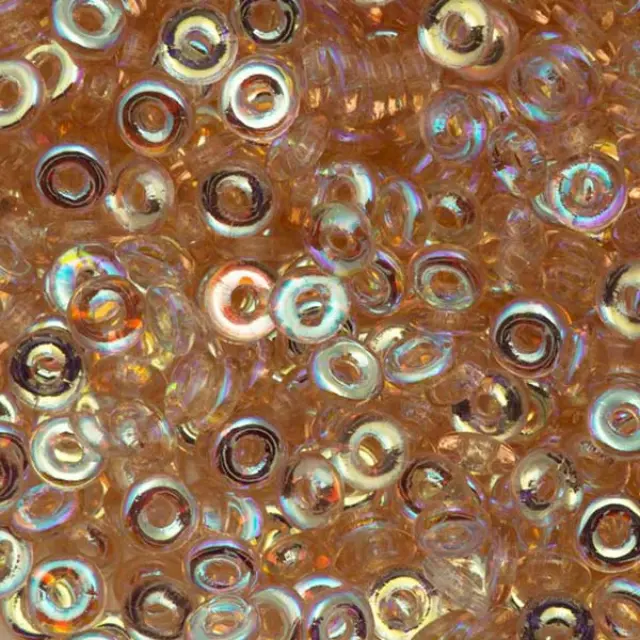 Χάντρα Czech O Beads 3.8mm - Rosaline AB ~7gr