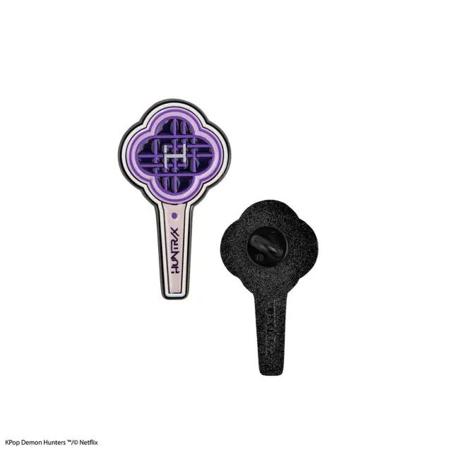 Cinereplicas - KPop Demon Hunters - Huntr/x Light StickPin Badge - Fan Shop and Merchandise