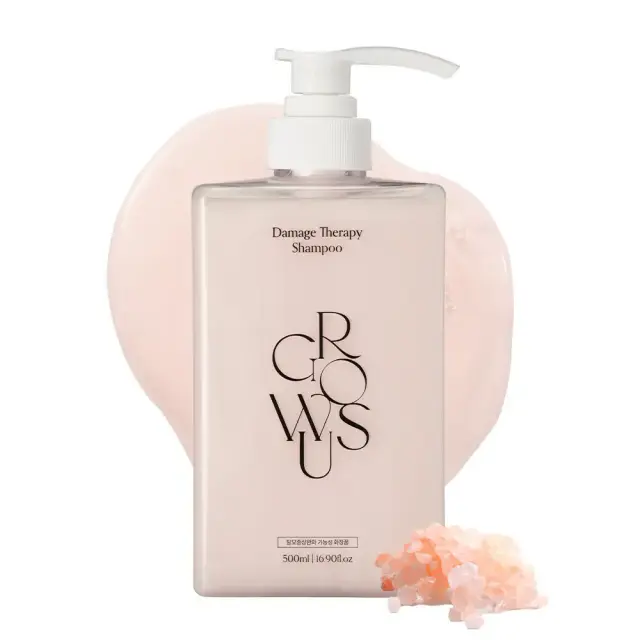 GROW US Damage Therapy Shampoo EX - Επανορθωτικό Σαμπουάν για Λάμψη & Λείανση 500ml