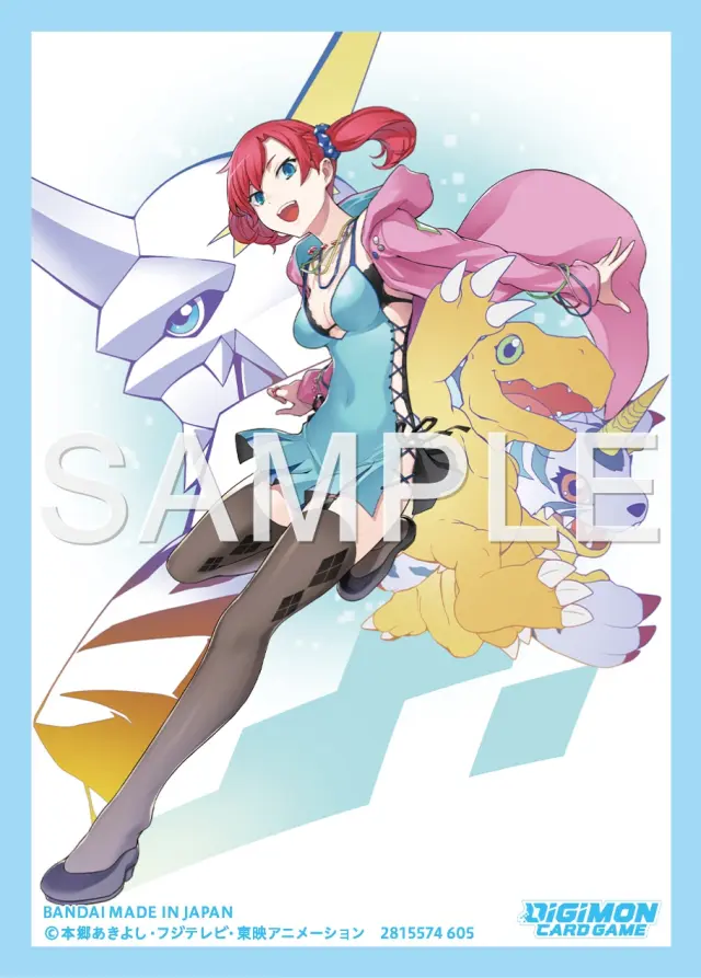 Digimon Card Game Sleeves Nokia Shiramine (60ct)