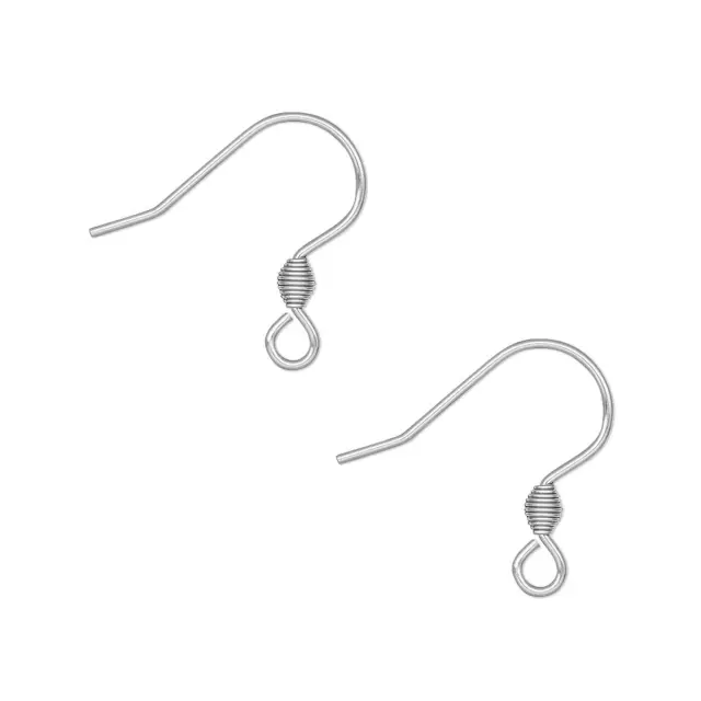 Σκουλαρίκι Hook 16mm με Σπείρα Ανοξείδωτο Ατσάλι 304 - 20τεμ
