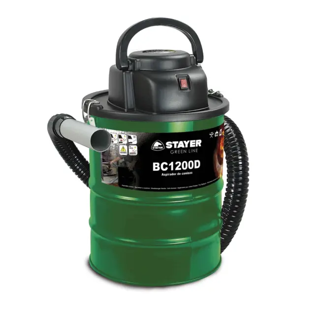 STAYER Σκούπα στάχτης 1200W BC 1200 D
