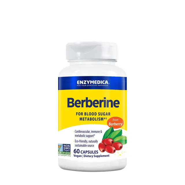 Enzymedica Berberine 60 Capsules