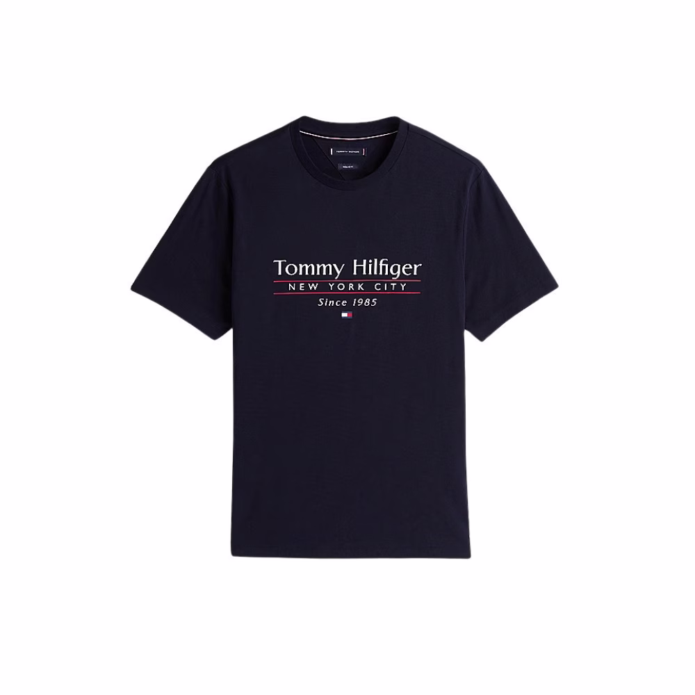 Tommy Hilfiger Μπλε Σκούρο T-shirt Μπλε Σκούρο - S 3