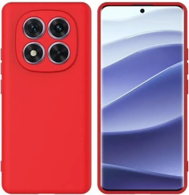 Back Cover Σιλικόνης Soft 2.0MM Touch Matte Κόκκινο Redmi Note 14 Pro/ Poco X7