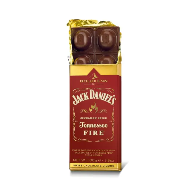 Goldkenn Chococlate Jack Daniels Jennessee Fire 100gr 2