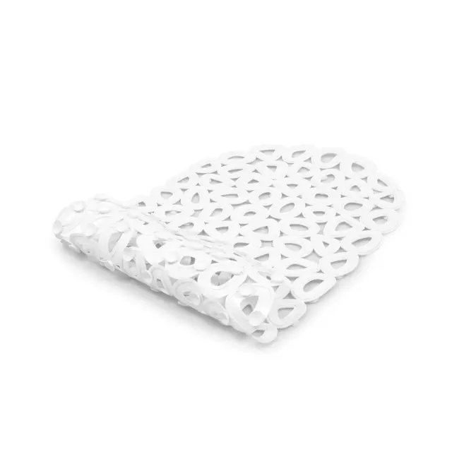 Αντιολισθητικό Μπάνιου Eco 68X35Cm Ανακυκλωμένο Pvc Λευκό 2