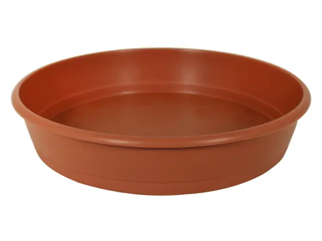 Πιάτο πλαστικό γλάστρας Sic Plast "ΤΗΝΟΣ" - Φ21 X 4cm/Τερακότα
