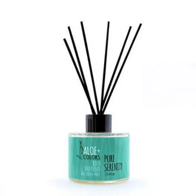 Aloe+ Colors Pure Serenity Reed Diffuser Αρωματικό Χώρου με Άρωμα Μανώλιας, 125ml