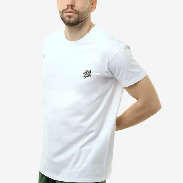T-shirt Noshame® Λευκό με τύπωμα Crazy Cupid - 132528 - XXL 3
