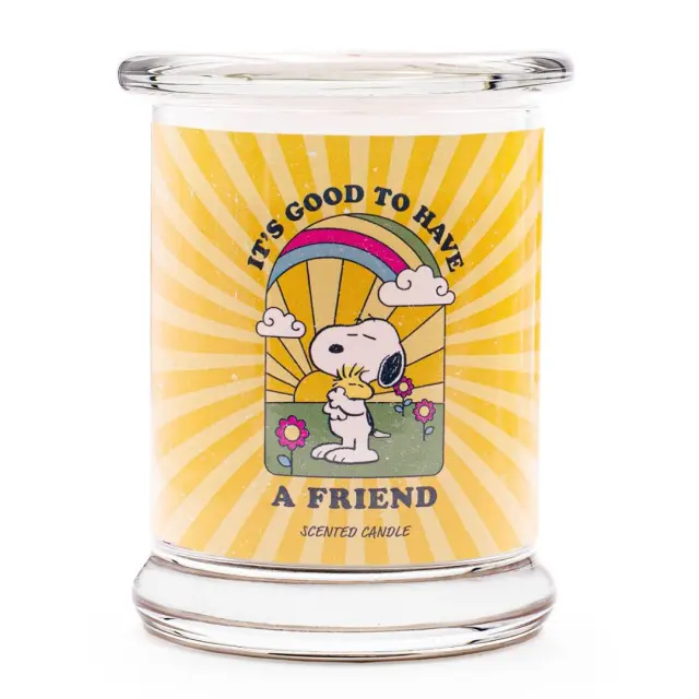 Peanuts Snoopy Αρωματικό Κερί (250gr): It's Good to Have a Friend
