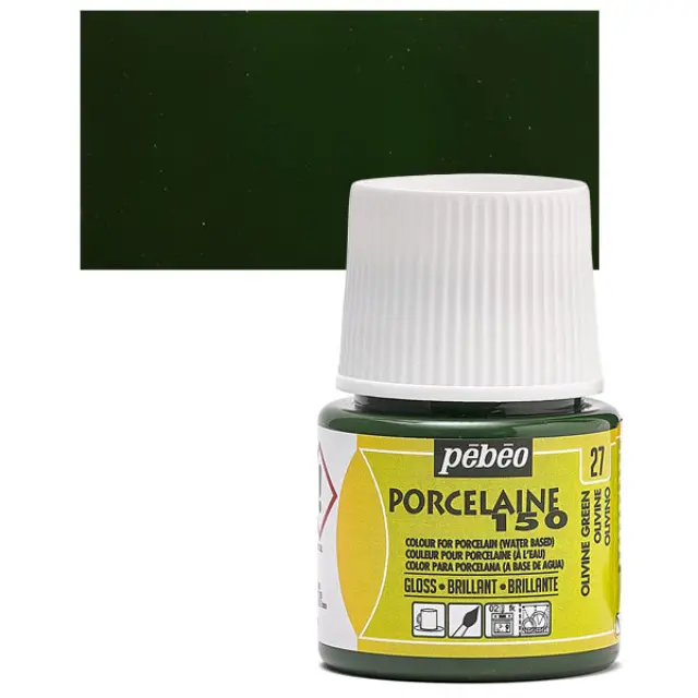 Pebeo Porcelaine 150 Σμάλτο - 27 Olivine Green (T) - 45ml