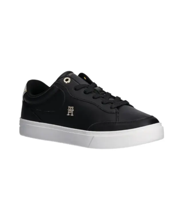 Tommy Hilfiger - Γυναικεία Sneakers Αθλητικά Essential Chic Court Sneaker FW0FW08322-BDS Μαύρο 2