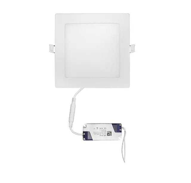 LED ΦΩΤΙΣ.ΨΕΥΔΟΡΟΦΗΣ ΑΛΟΥΜ ΤΕΤΡΑΓΩΝΟ 12W 4000K 120° ΛΕΥΚΟ
