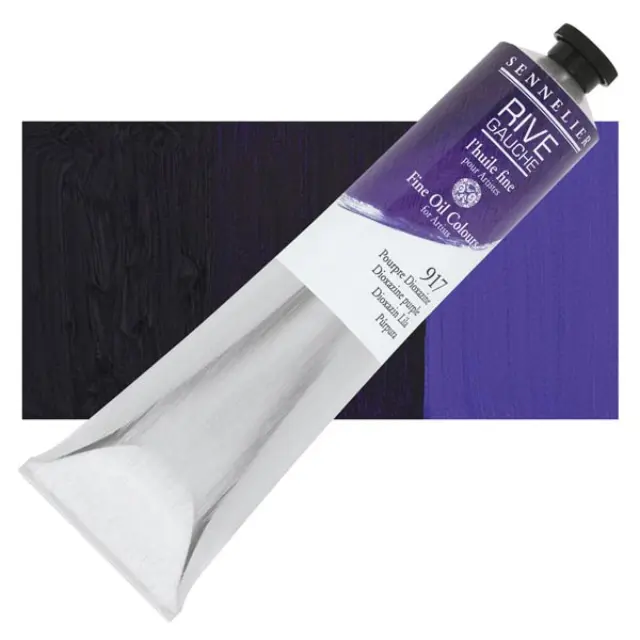 Sennelier Λάδι Rive Gauche 917 Dioxazine Purple - 200ml