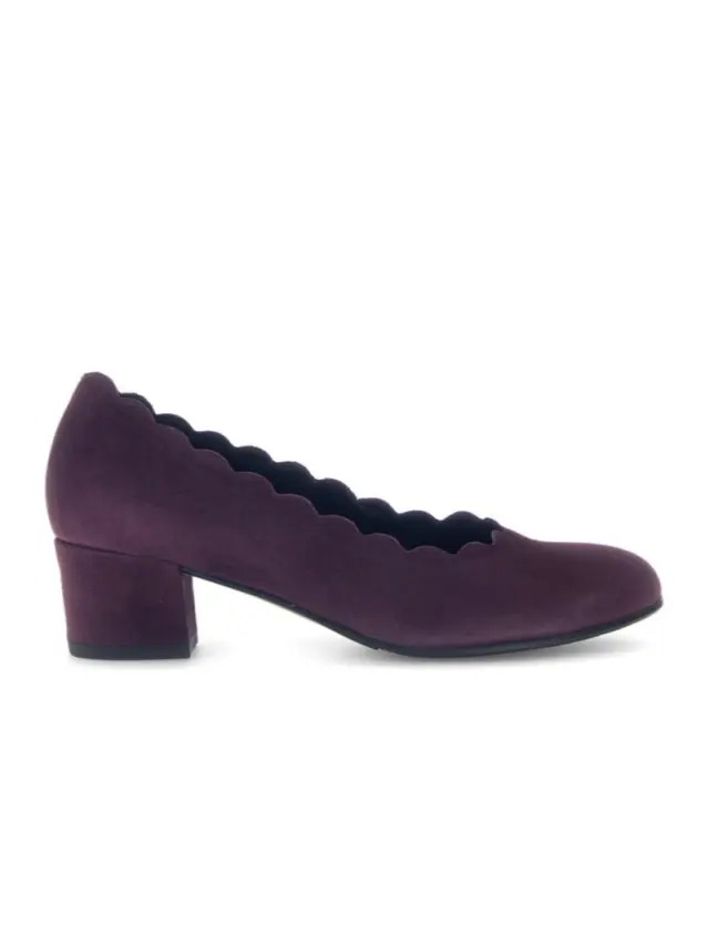 Gabor Γόβες Γυναικείο δέρμα Nubuck Μωβ GAB/52221 005-MULBERRY - 37,5 3