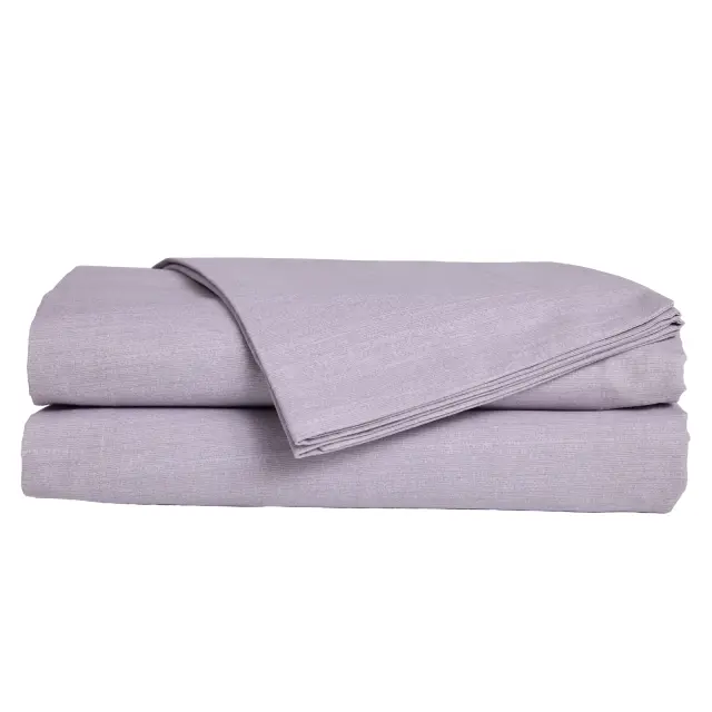 Σεντόνι Ημίδιπλο 120x200+35 Casual Prints Das Home Με Λάστιχο70% Βαμβάκι-30% Πολυέστερ- 5449 Lilac