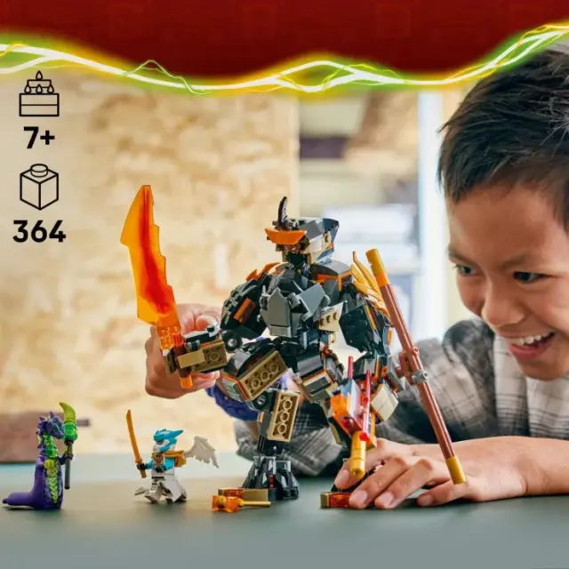 LEGO - Ninjago - Cole's Mission Mech & Dragon Zane (71854) - Toys 3